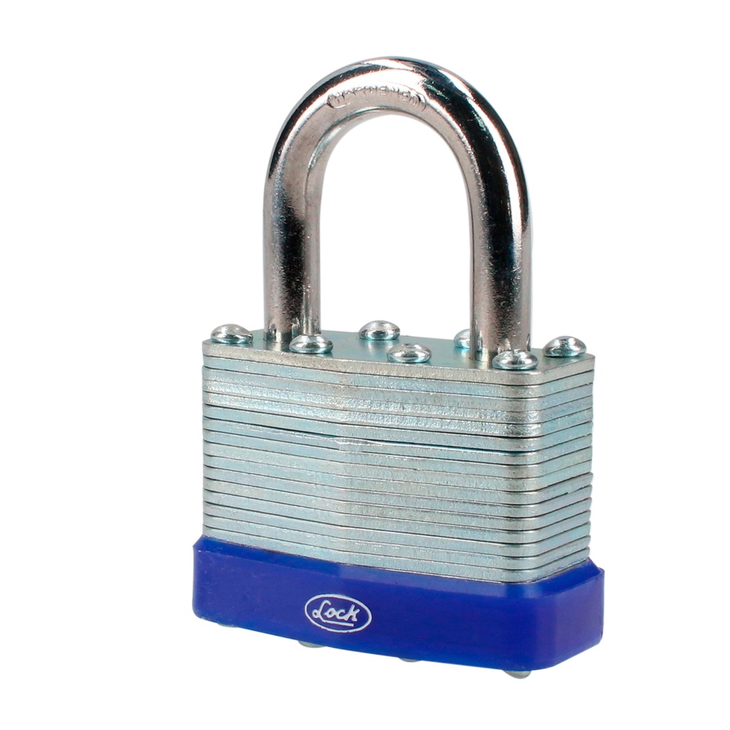 Candado laminado corto 45 mm, llave estándar Lock
