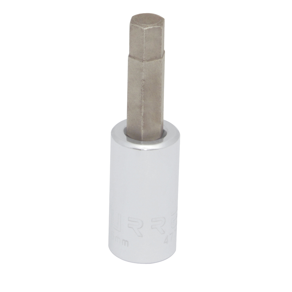 Dado con punta hexagonal cuadro de 1/4", métrico, 4 mm Urrea