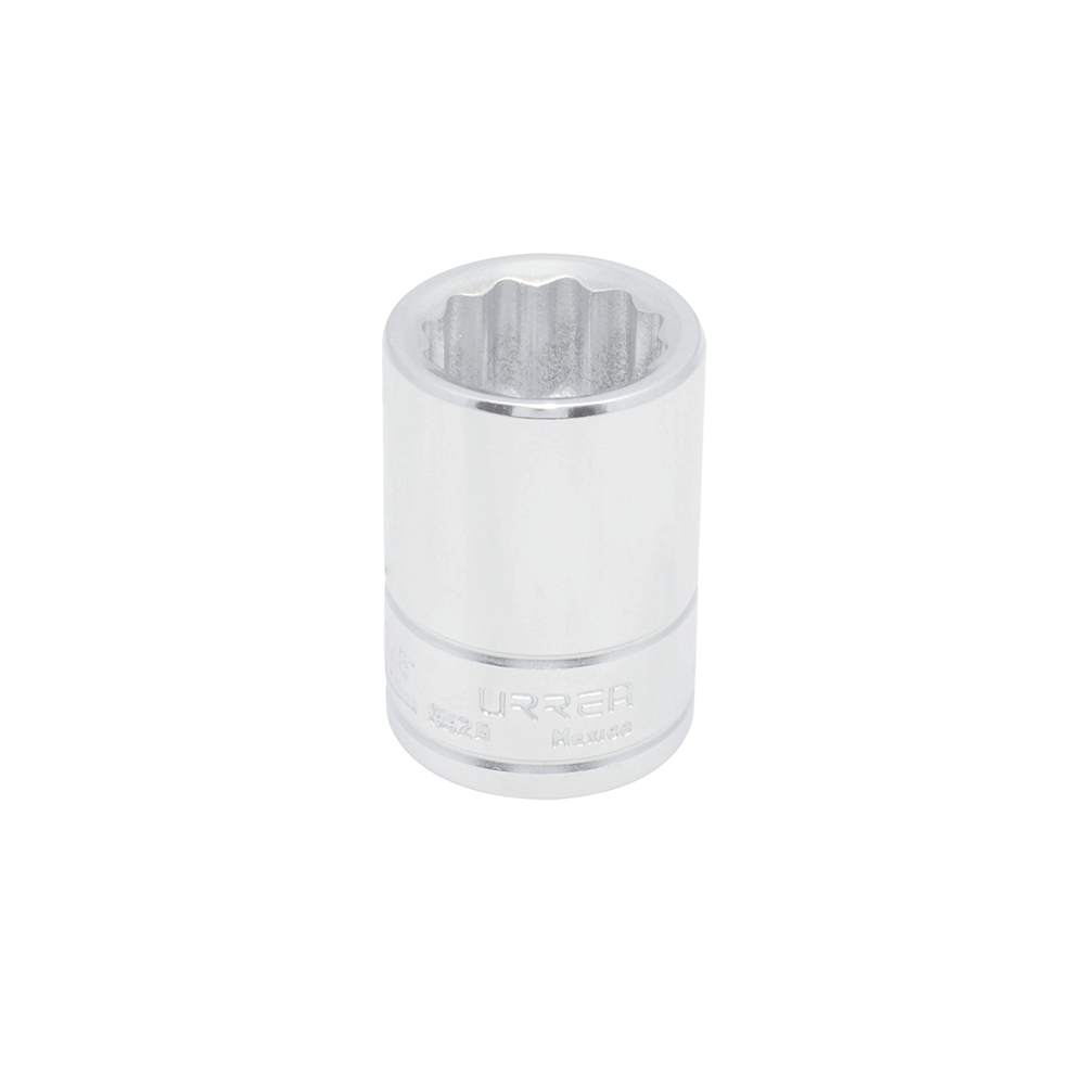 Dado cuadro de 3/4", 12 puntas, en pulgadas, 1" Urrea