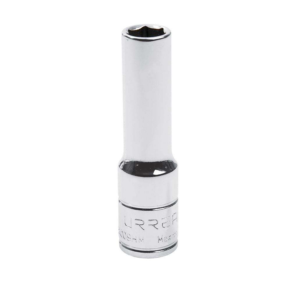 Dado largo cuadro de 3/8", 6 puntas, métrico, 9 mm Urrea