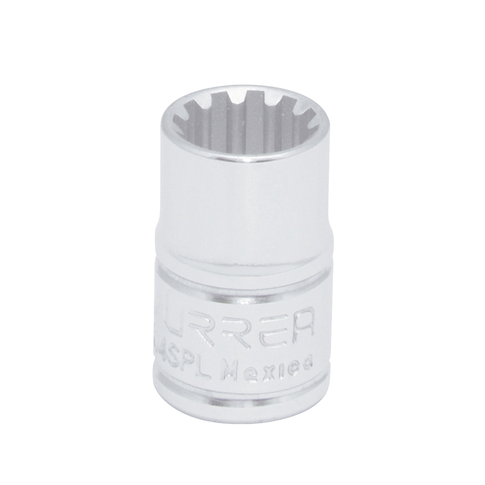 Dado Spline cuadro de 3/8", #14 Urrea