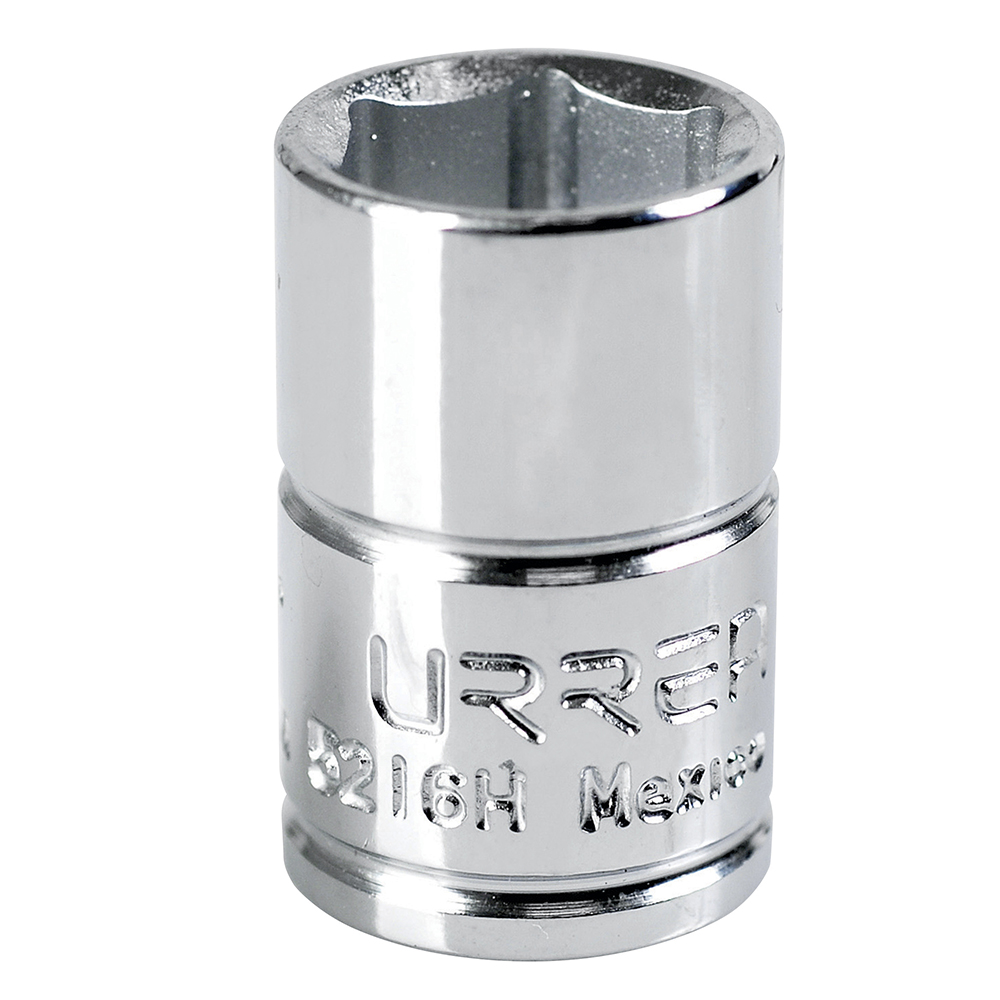 Dado cuadro de 3/8", 6 puntas, en pulgadas, 1/2" Urrea