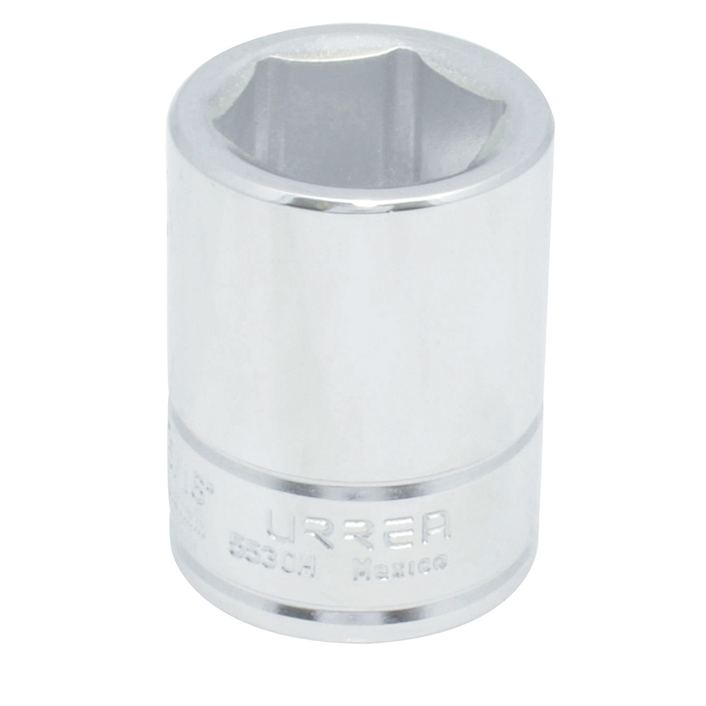 Dado cuadro de 3/4", 6 puntas, en pulgadas, 1-1/16" Urrea