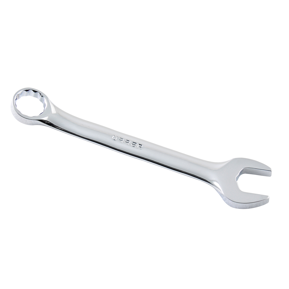 Llave combinada corta pulido espejo en pulgadas, 12 puntas, 9/16" Urrea