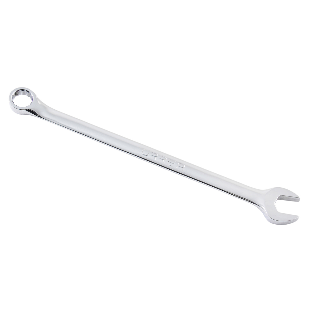 Llave combinada extra larga pulido espejo en pulgadas, 12 puntas, 11/16" Urrea