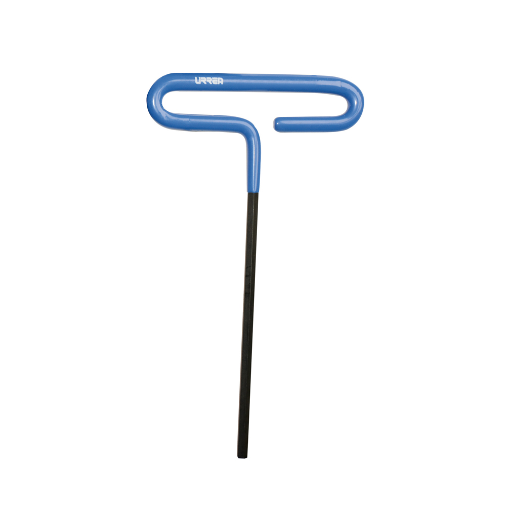 Llave hexagonal corta tipo "T" mango de vinil, métrica, 5 mm Urrea