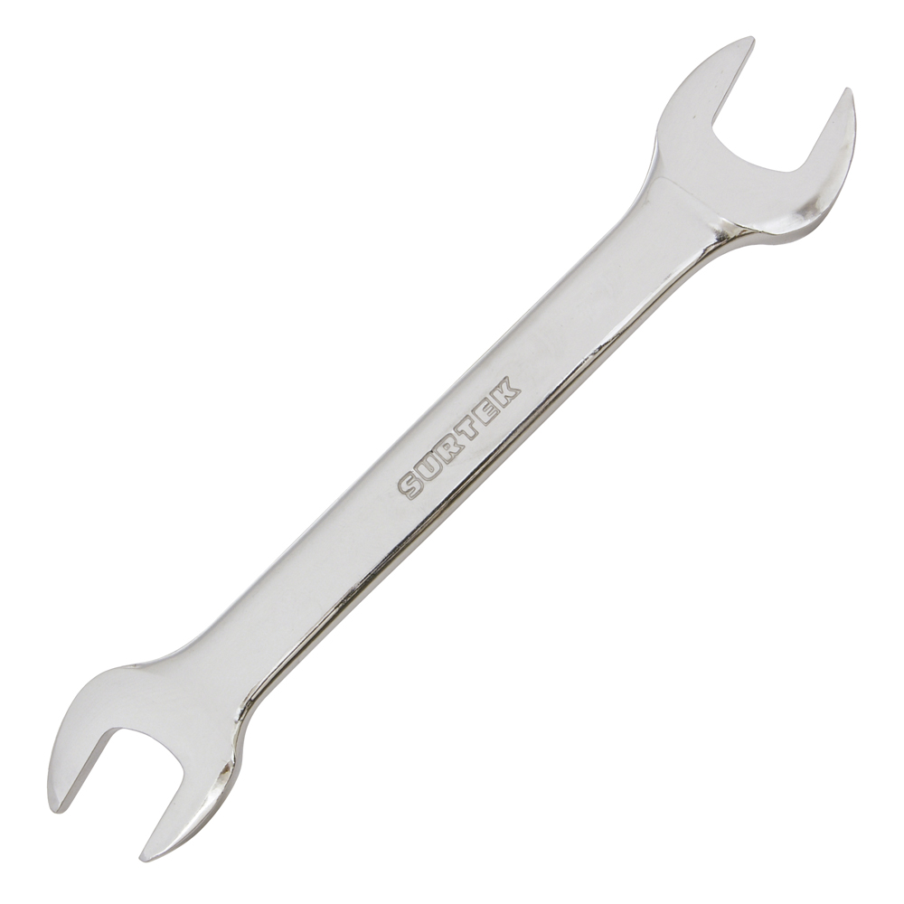 Llave española pulido espejo en pulgadas, 5/8" x 3/4" Surtek