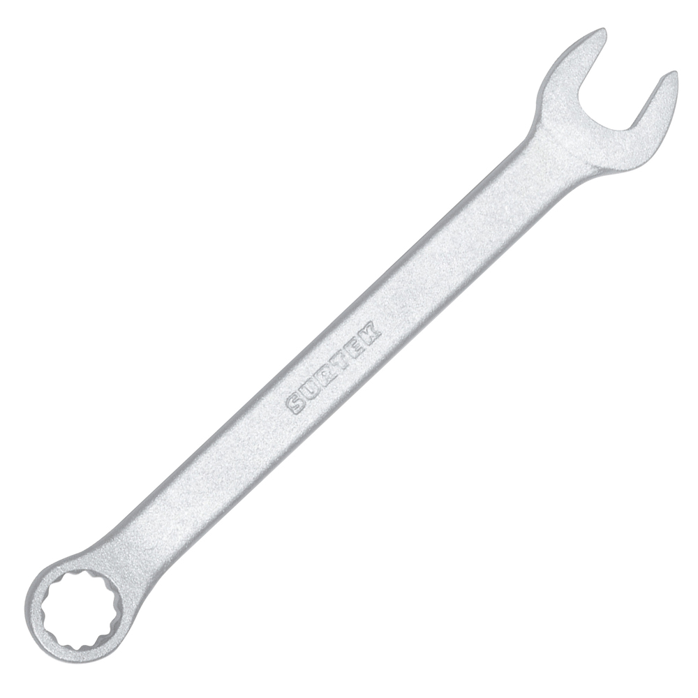 Llave combinada satinada en pulgadas, 12 puntas, 1-1/4" Surtek
