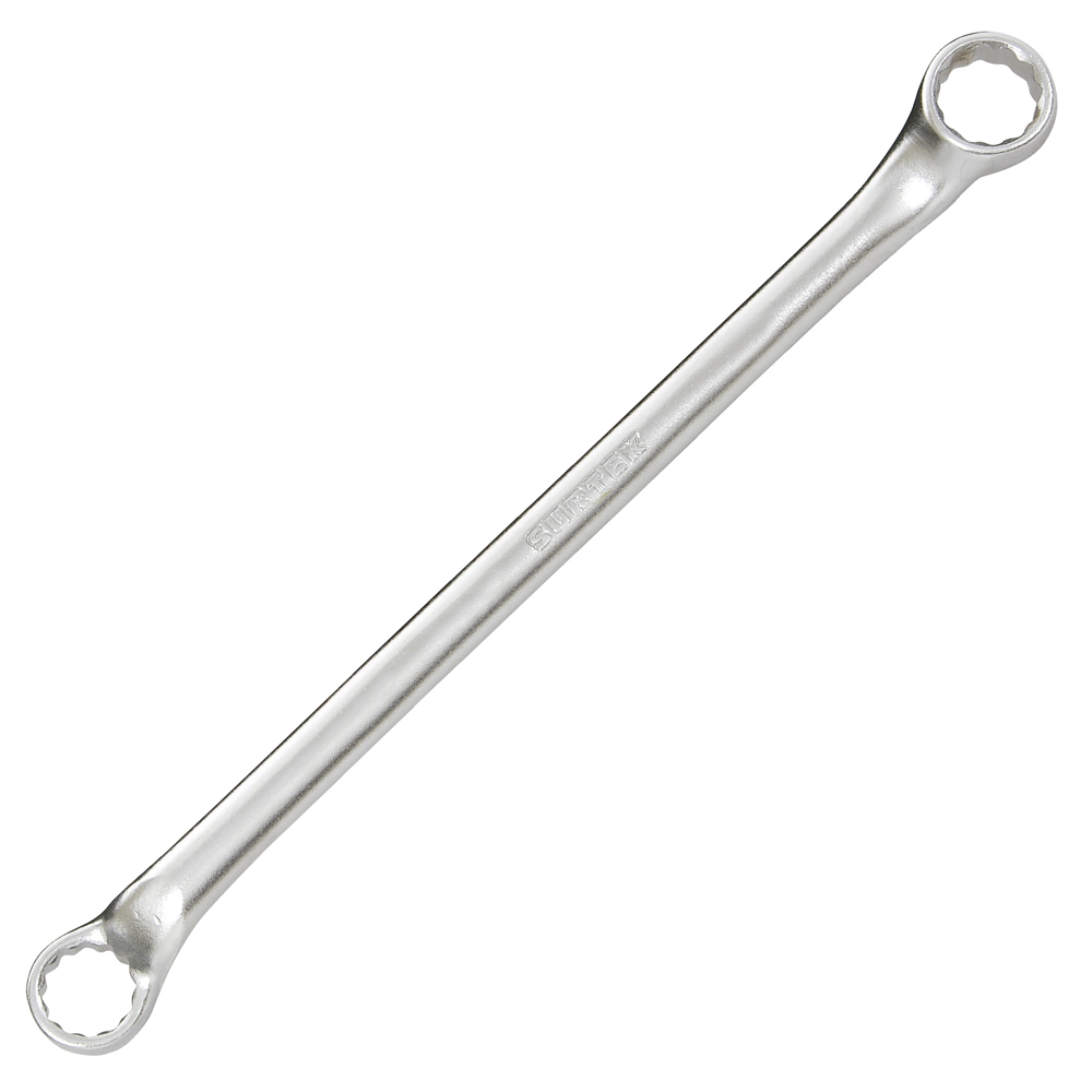 Llave de estrías pulido espejo de 45° en pulgadas, 12 puntas, 1/2" x 9/16" Surtek