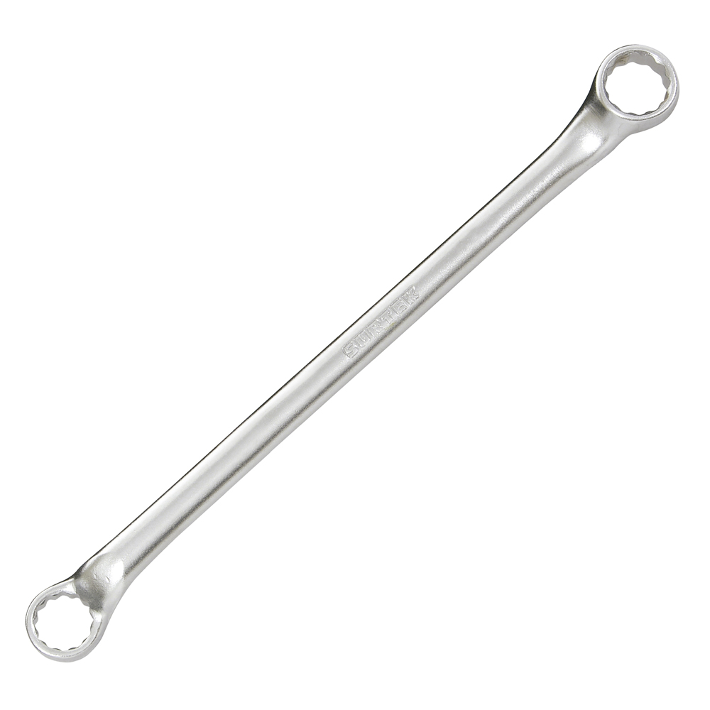 Llave de estrías pulido espejo de 45° métrica, 12 puntas, 16 x 17 mm Surtek
