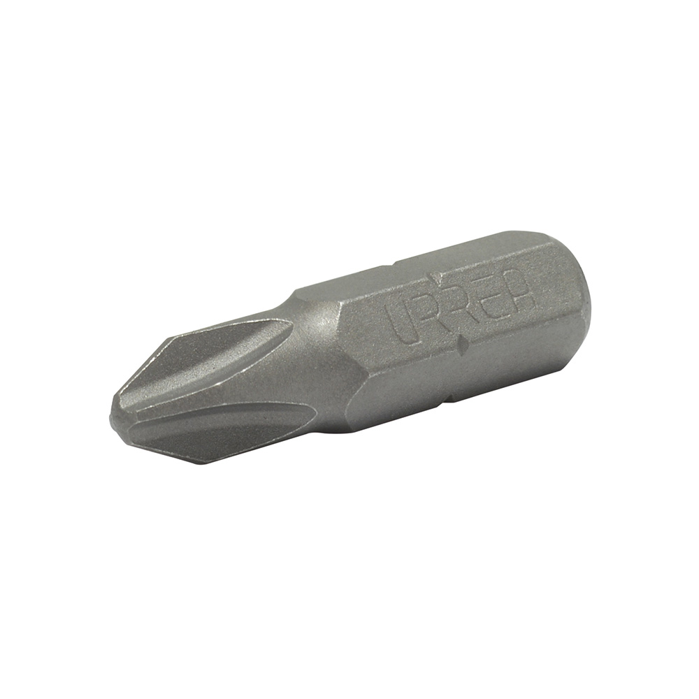 Punta Phillips hexágono de 1/4", #2 x 1" Urrea