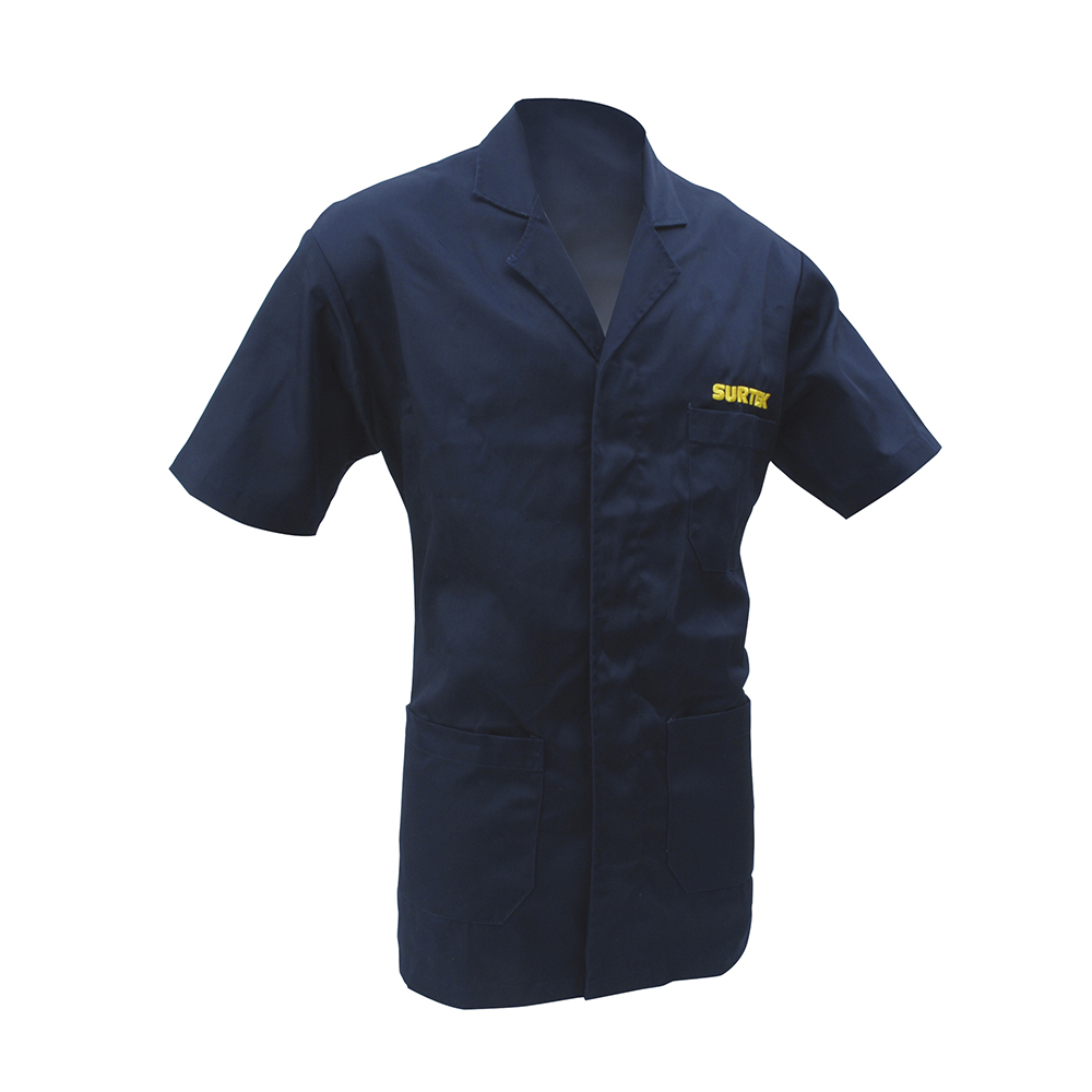 Bata color azul talla G Surtek