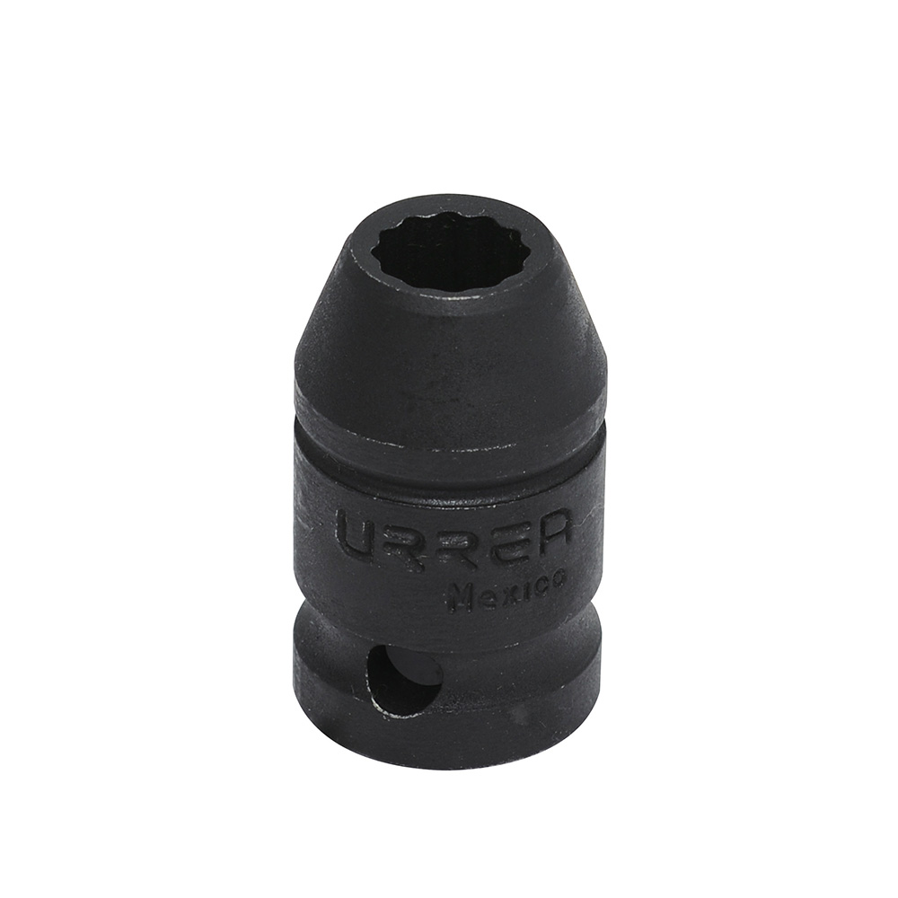 Dado de impacto cuadro de 1/2", 12 puntas, en pulgadas, 7/16" Urrea