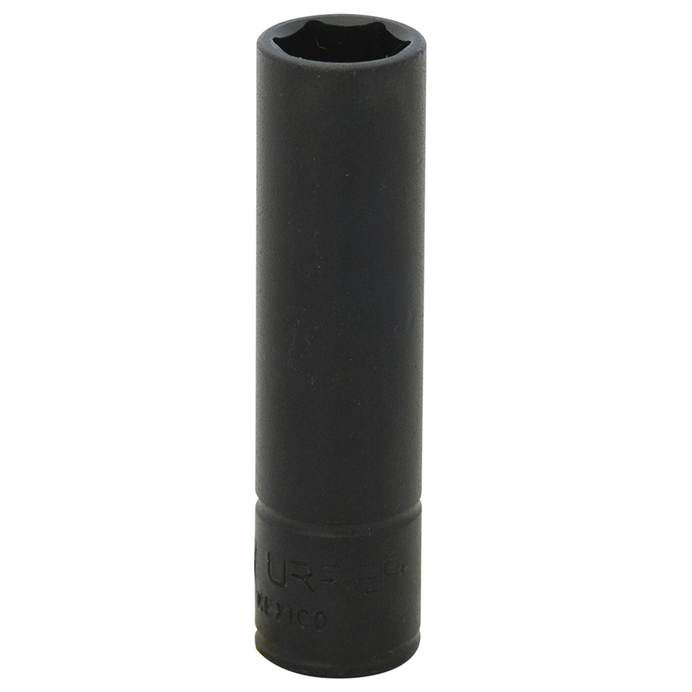 Dado de impacto largo cuadro de 1/4", 6 puntas, métrico, 13 mm Urrea