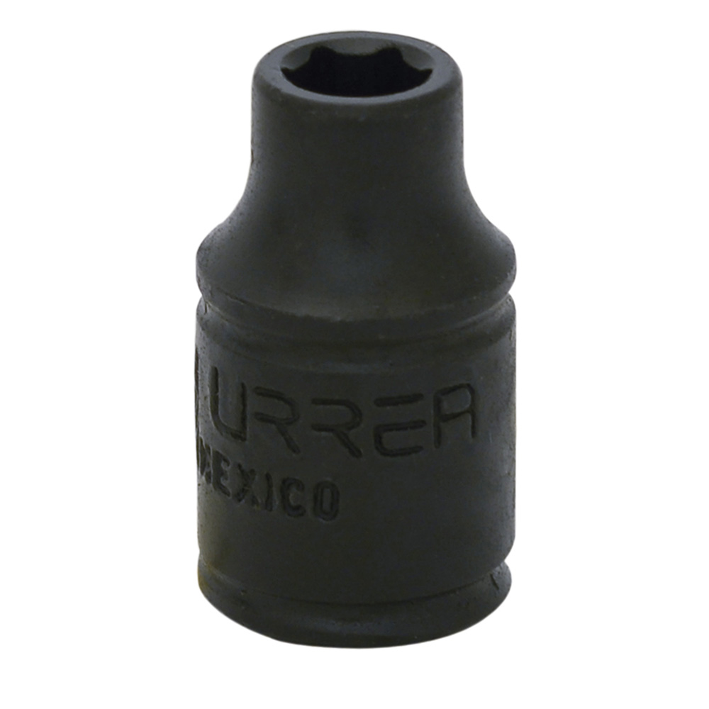 Dado de impacto cuadro de 1/4", 6 puntas, métrico, 8 mm Urrea