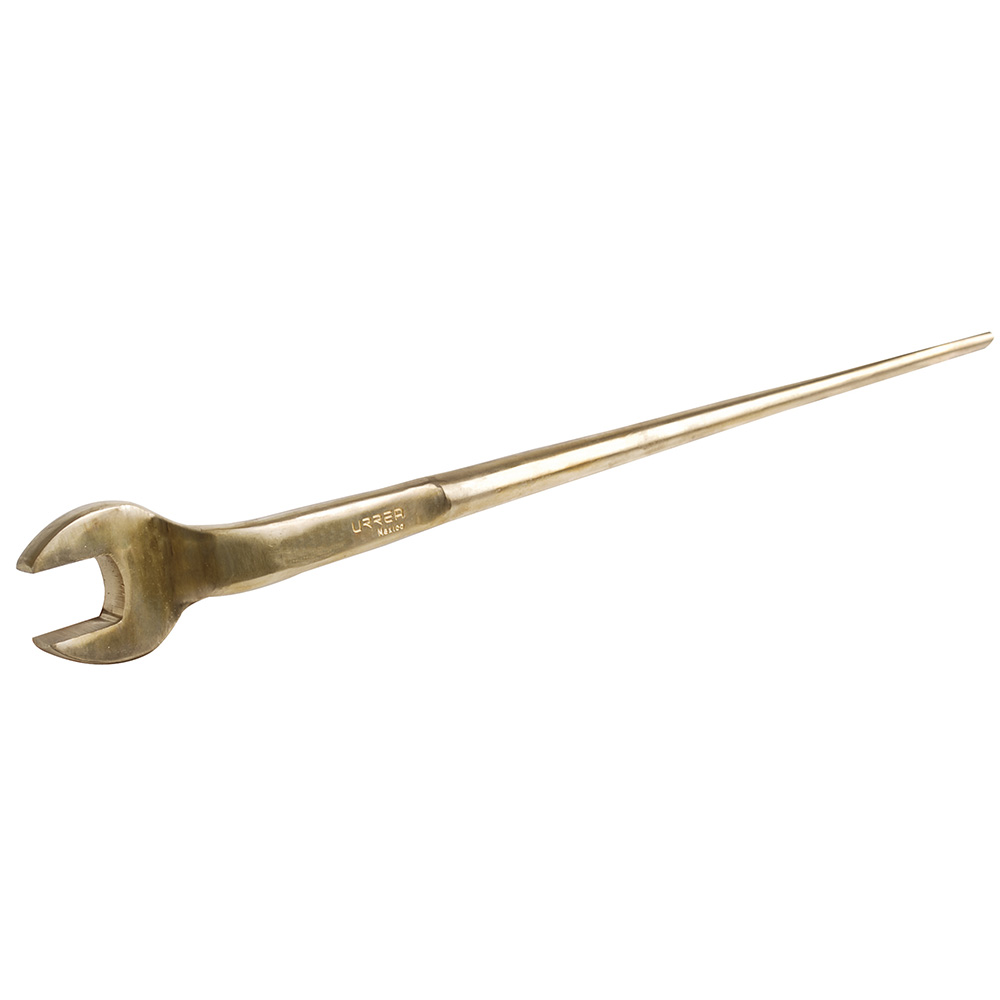Llave estructural boca española de bronce-aluminio antichispa en pulgadas de 1-1/2" Urrea