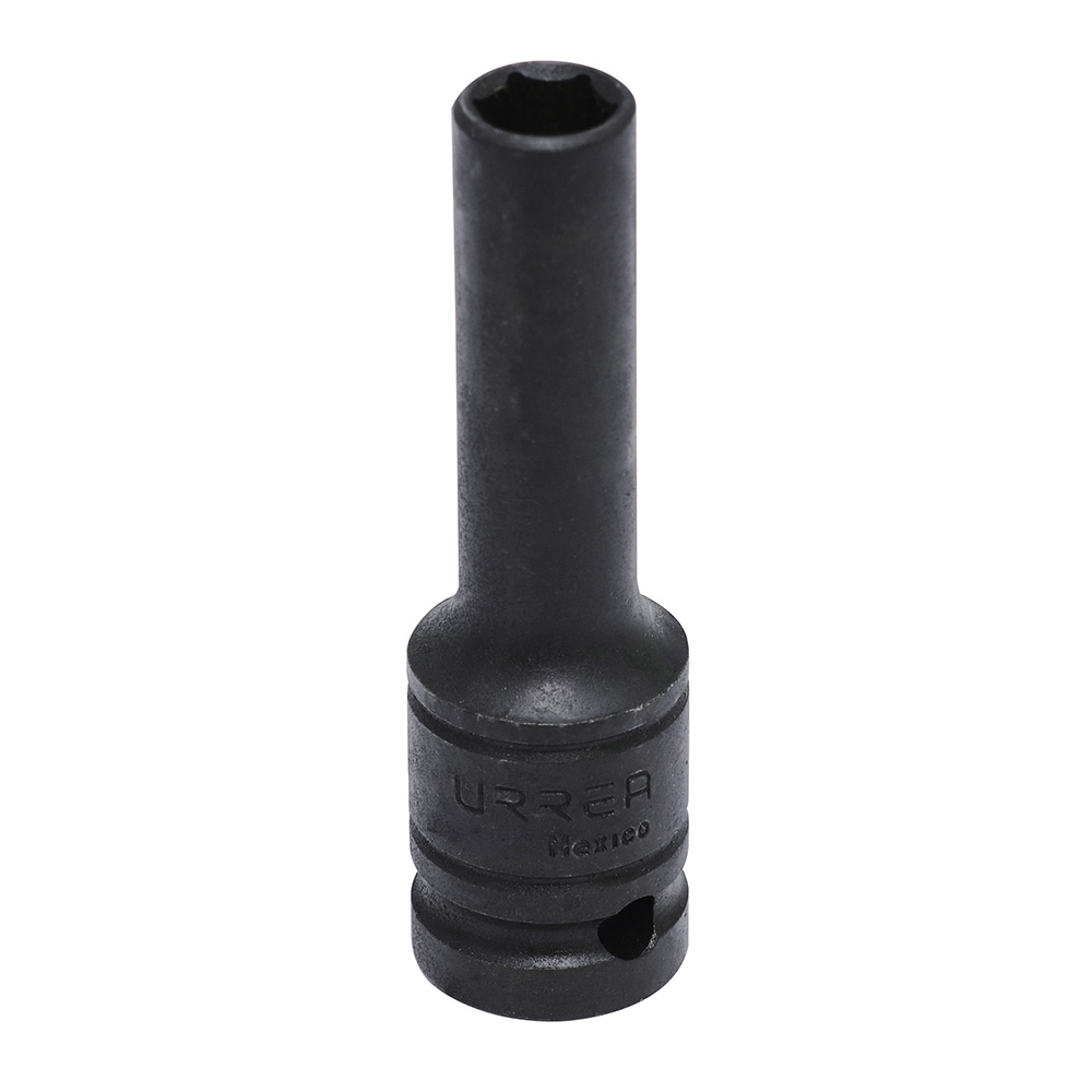 Dado de impacto pared delgada cuadro de 1/2", 6 puntas, métrico, 13 mm Urrea