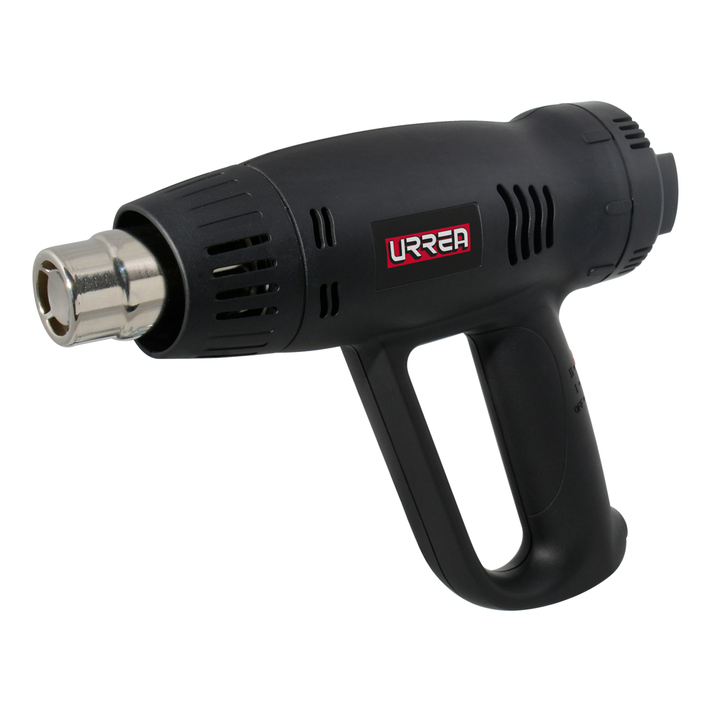 Pistola de calor 60°C a 600°C 1800 W 120 V con sensor contra sobrecalentamiento Urrea