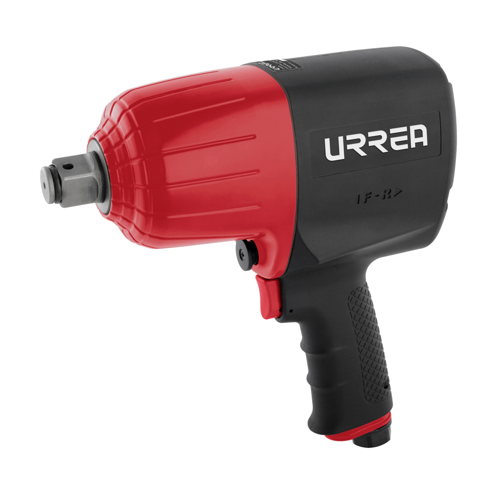 Pistola de impacto neumática cuadro de 1" 1,400 Ft-lb composite sistema twin hammer Urrea