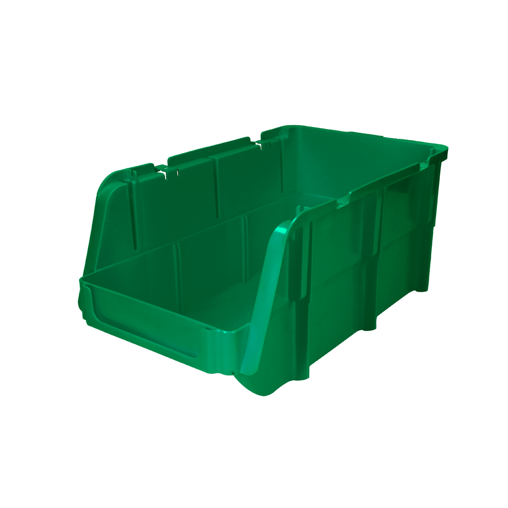 Gaveta plástica pico de pato color verde 11" x 6" x 5" Surtek