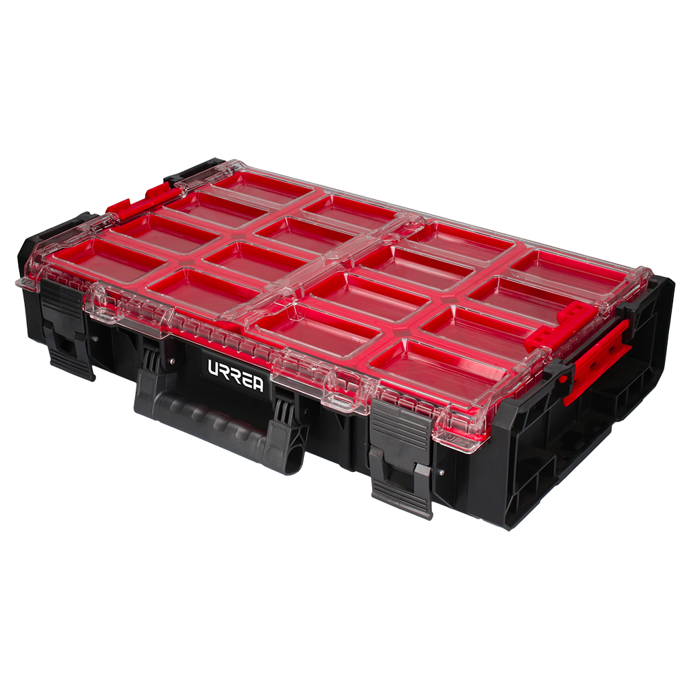 Caja organizadora plástica modular 23" x 15" x 5" Urrea