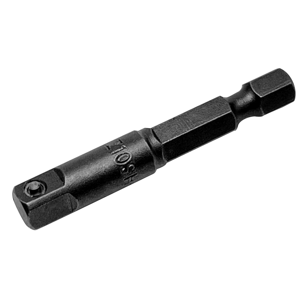 Adaptador con perno para dados cuadro hembra de 1/4", hexágono de 1/4" x 2" Urrea