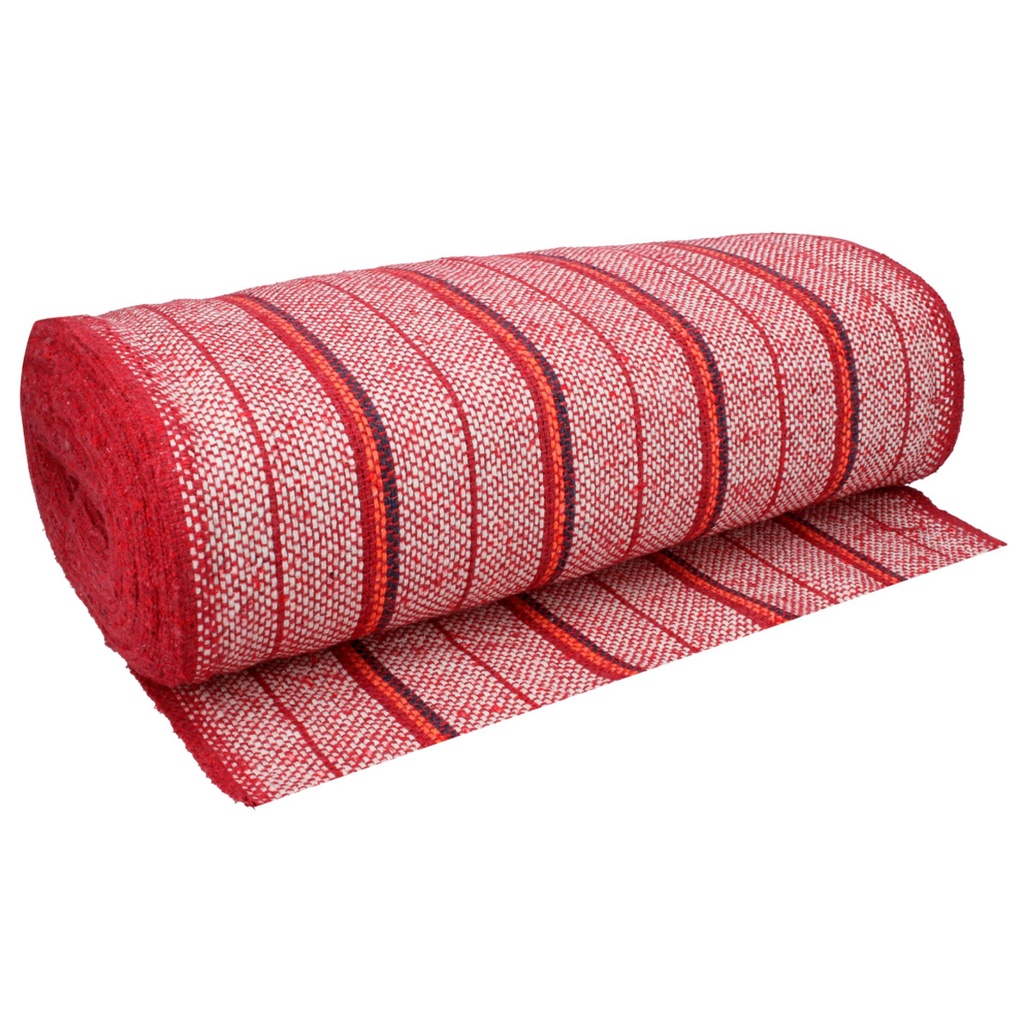 Jerga en rollo de 45 cm x 25 m roja Foy