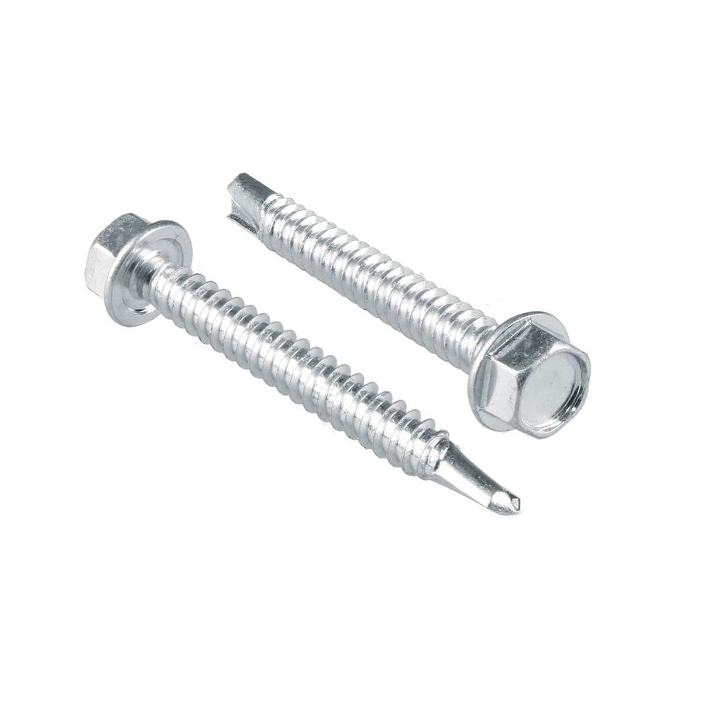 Pija cabeza hexagonal con punta de broca 1-1/4" x #14, 50 piezas Surtek