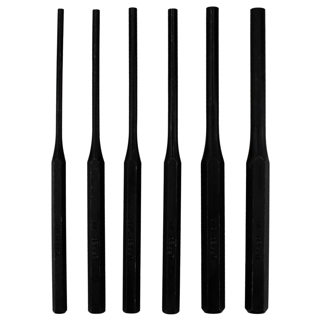 Juego de punzones extra largos, 6 piezas Urrea