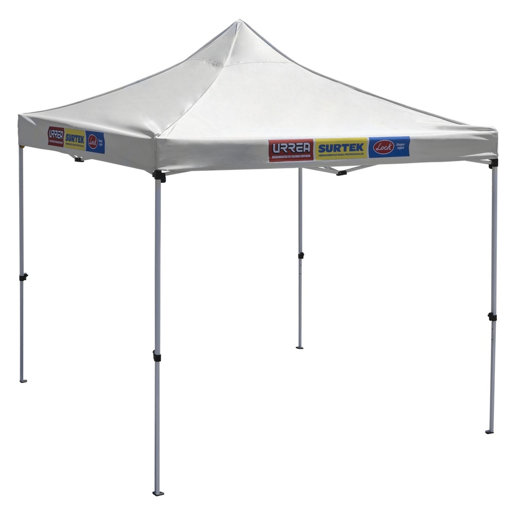 Juego de toldo plegable 3 x 3 m, 2 piezas Surtek