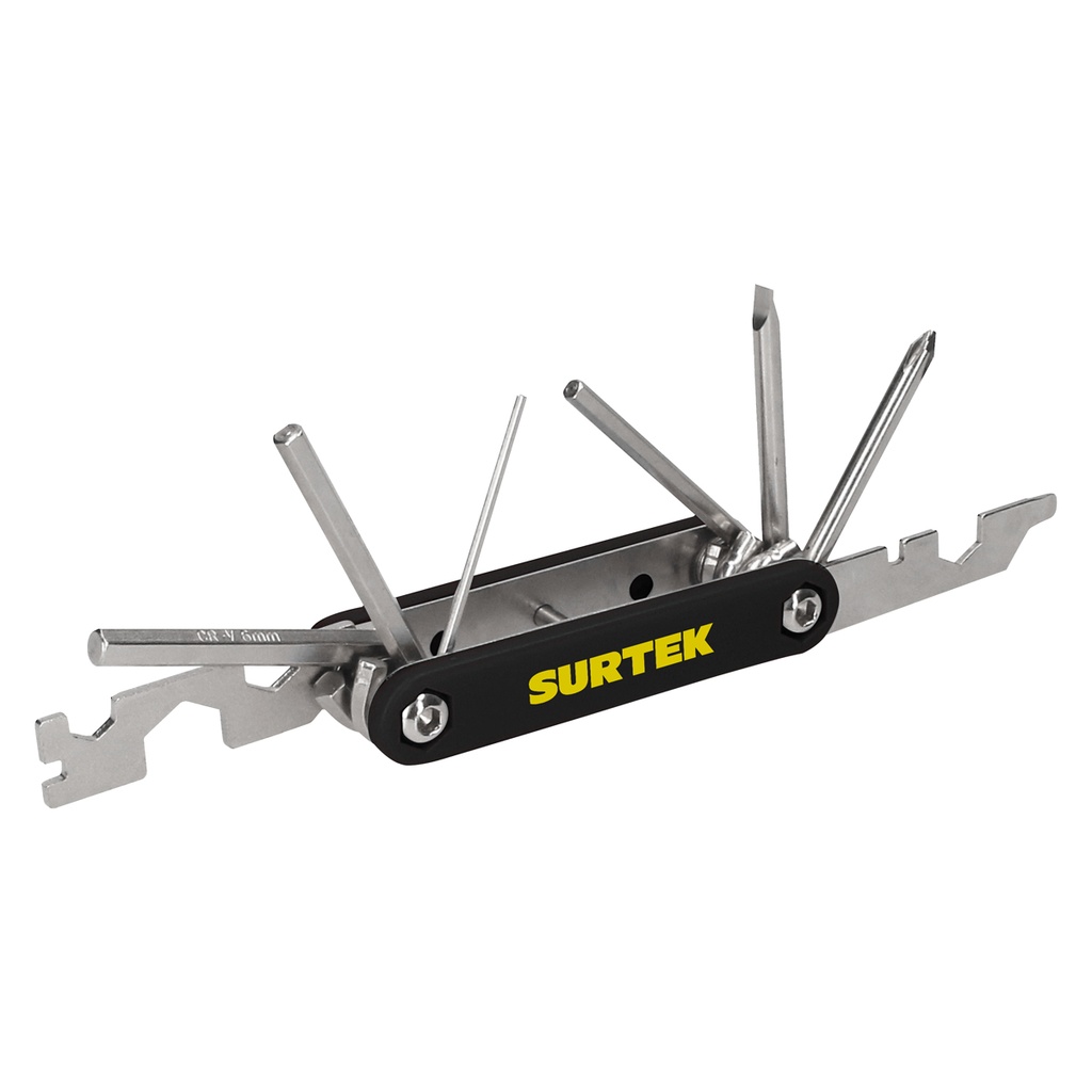 Pinza multiherramientas para bicicleta 10 en 1 Surtek