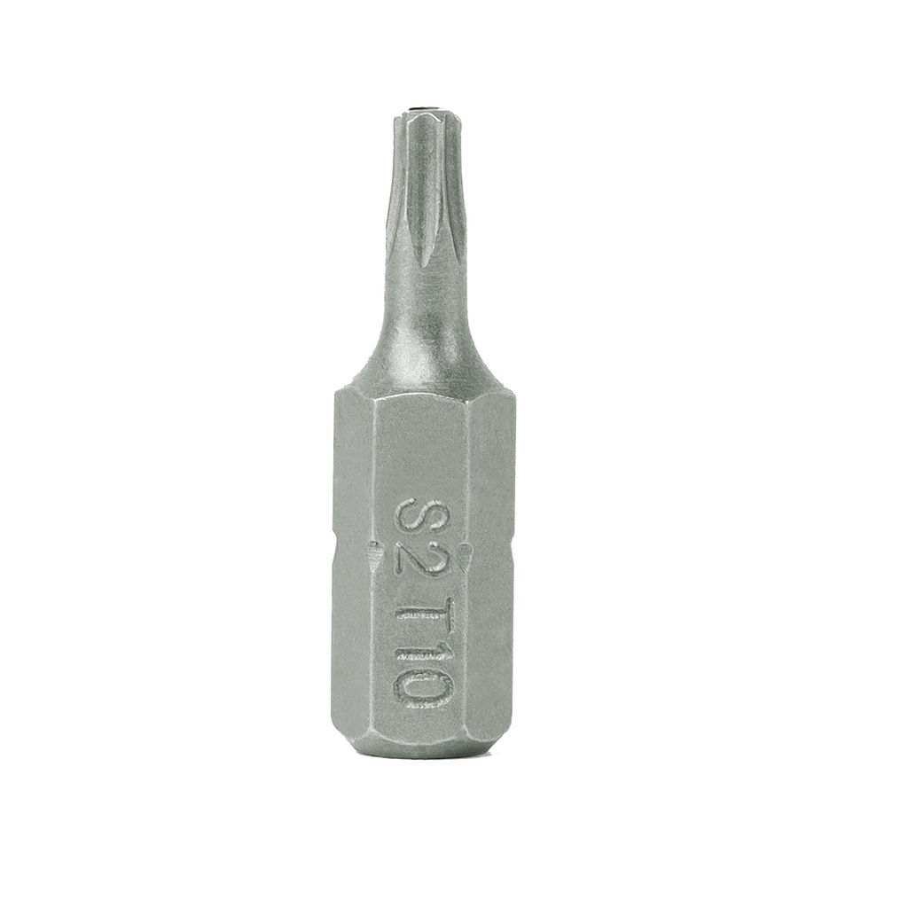 Punta Torx hexágono de 1/4", T25 x 1" 5 piezas Surtek