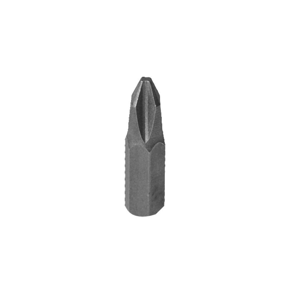 Punta Phillips de poder hexágono de 1/4", #2 x 1" 15 piezas Surtek