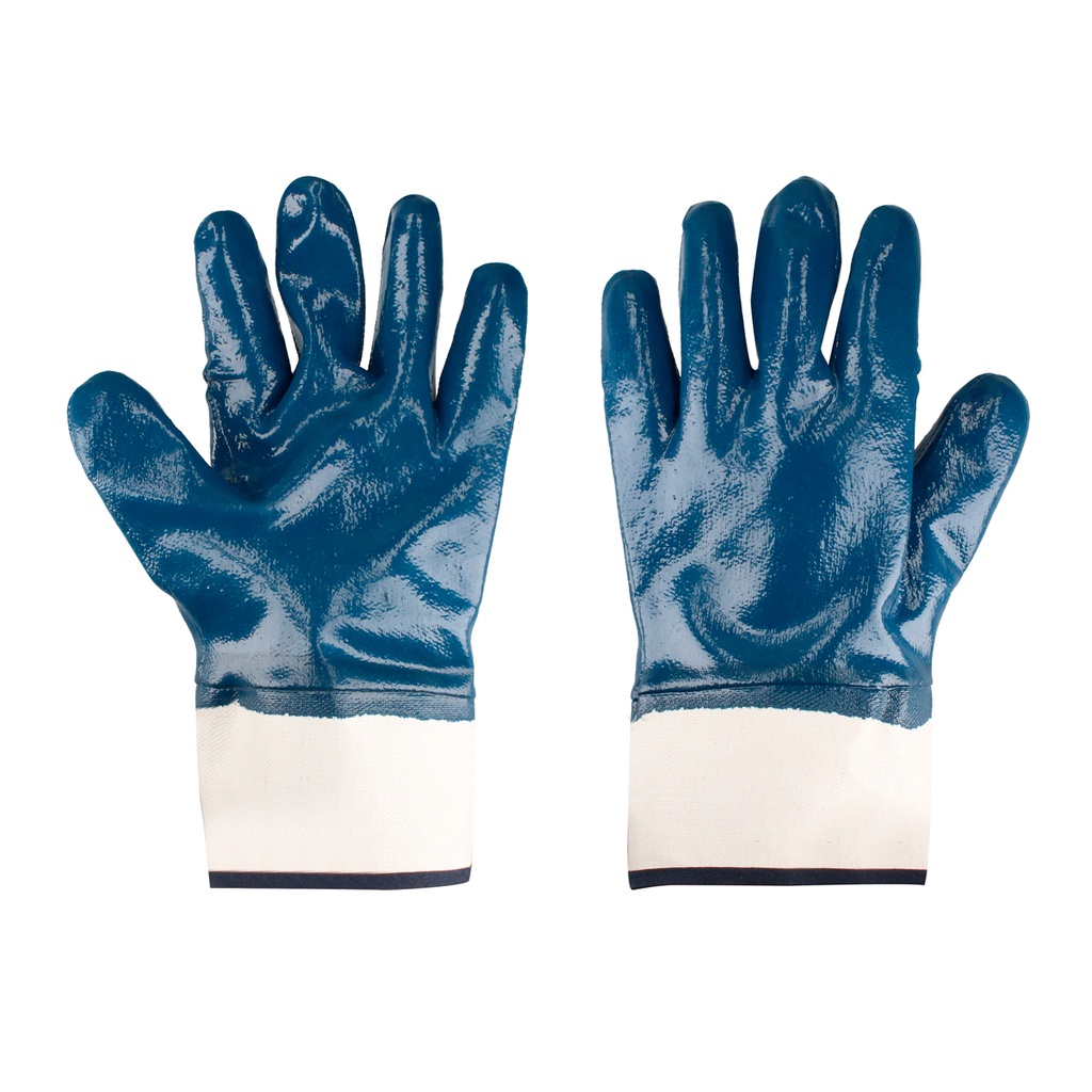 Guantes de algodón con recubrimiento de nitrilo unitalla Surtek