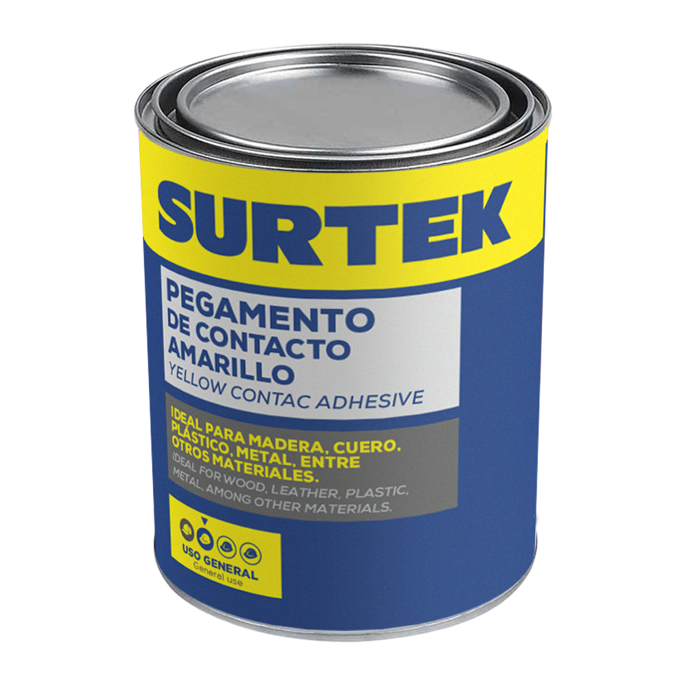 Pegamento de contacto amarillo 125 ml Surtek