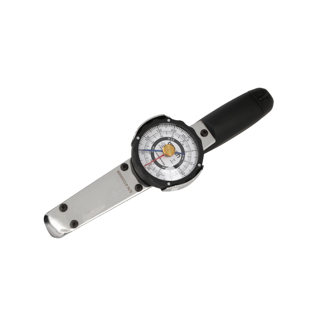 Torquímetro de carátula cuadro de 3/8", 0-250 in-lb Urrea