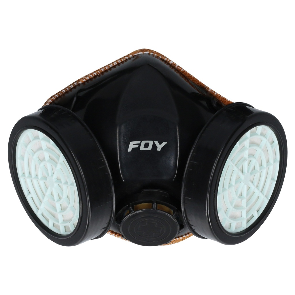 Mascarilla respirador media cara 2 filtros Foy