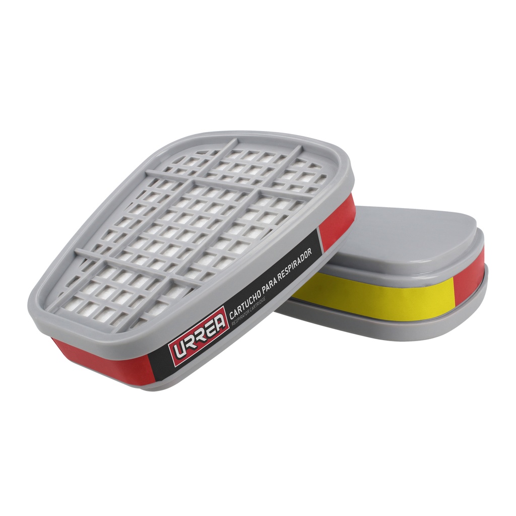 Cartucho para respirador con protección para gases ácidos Urrea