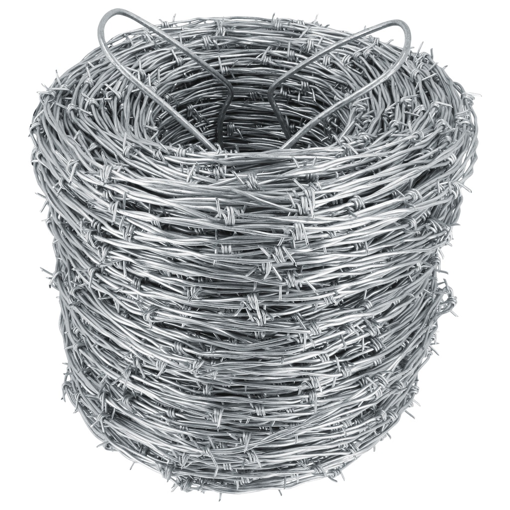 Alambre de púas calibre 12.5, 300 m, 30 kg Surtek