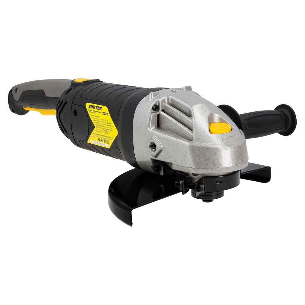 Esmeriladora angular 9" 2400 W 120 V, 6000 RPM Surtek