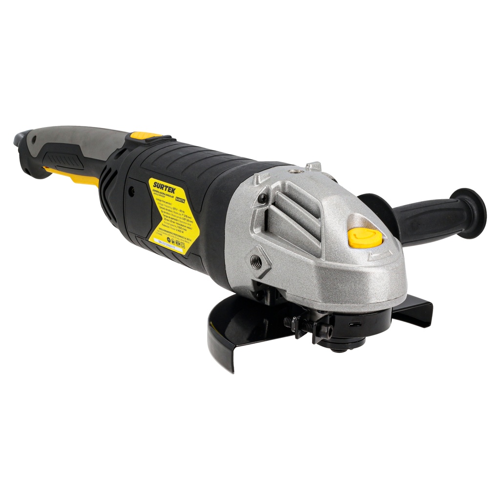 Esmeriladora angular 7" 2400 W 120 V, 7600 RPM Surtek