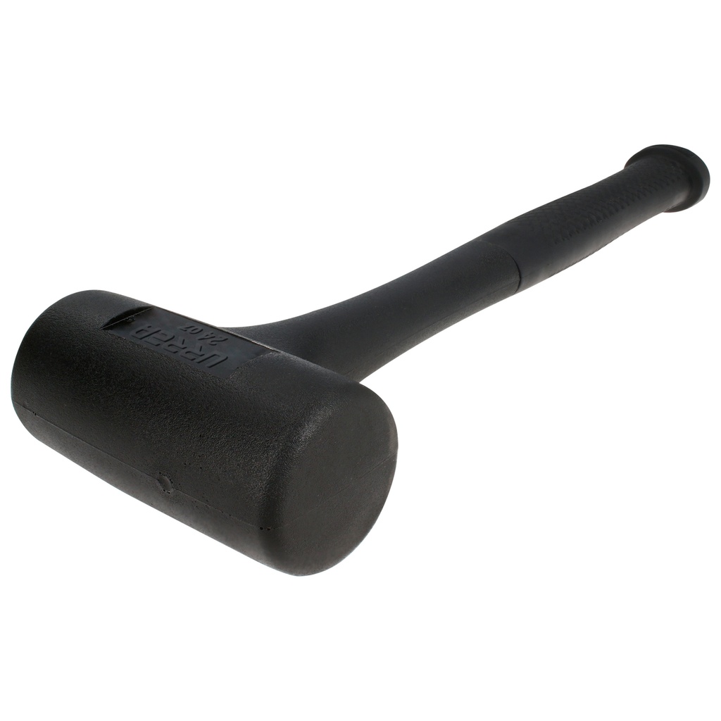 Mazo de golpe seco tapas fijas de alto impacto con mango Rubber grip de 12-1/8", 48 oz Urrea