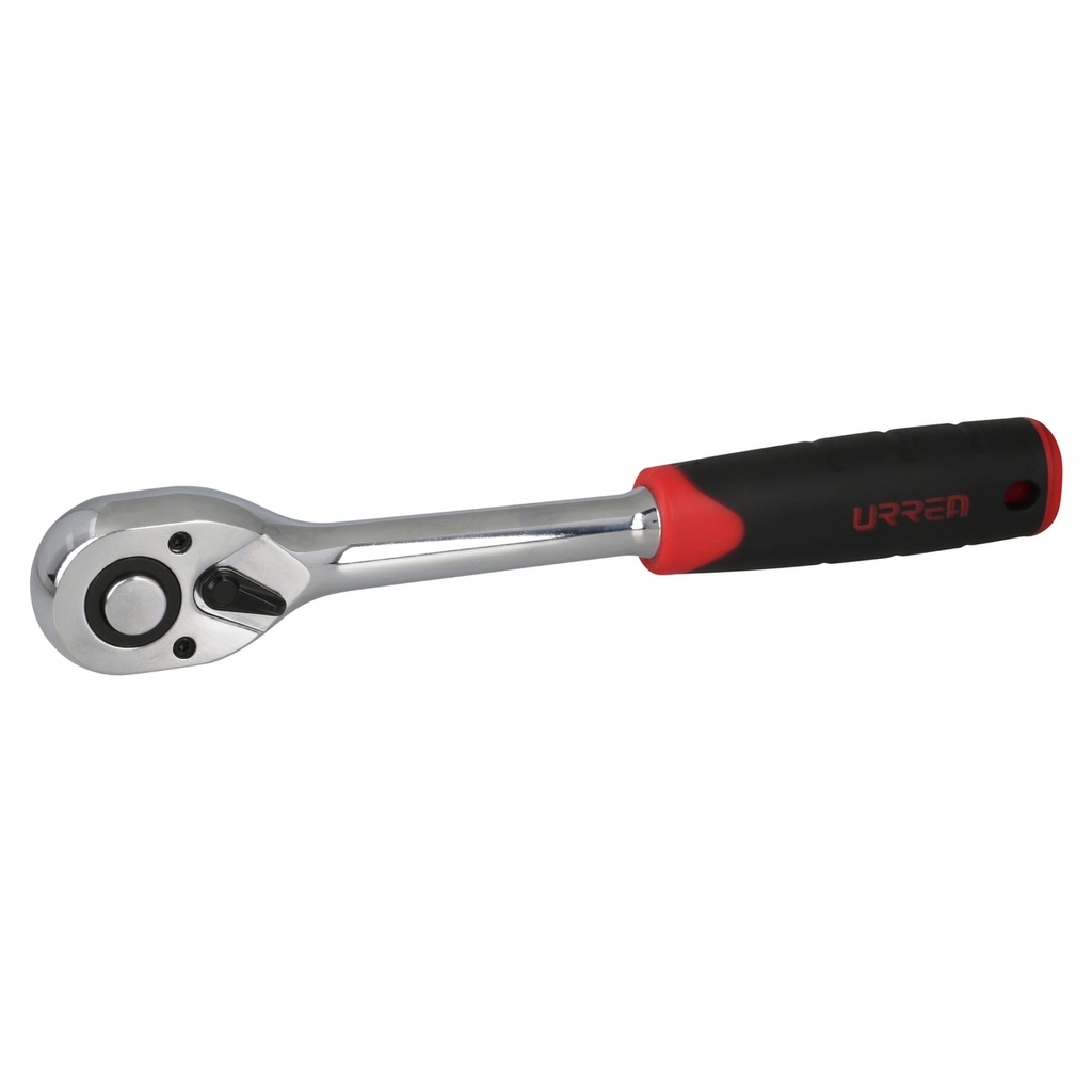 Matraca reversible con mango bimaterial, quick release, para dado cuadro de 1/2" Urrea