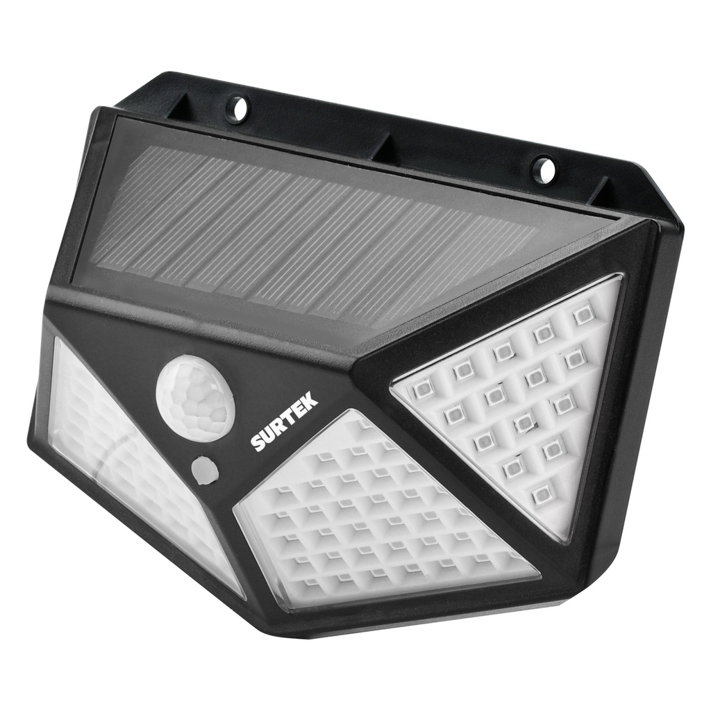 Luminario de LED solar con sensor de 400 lm Surtek