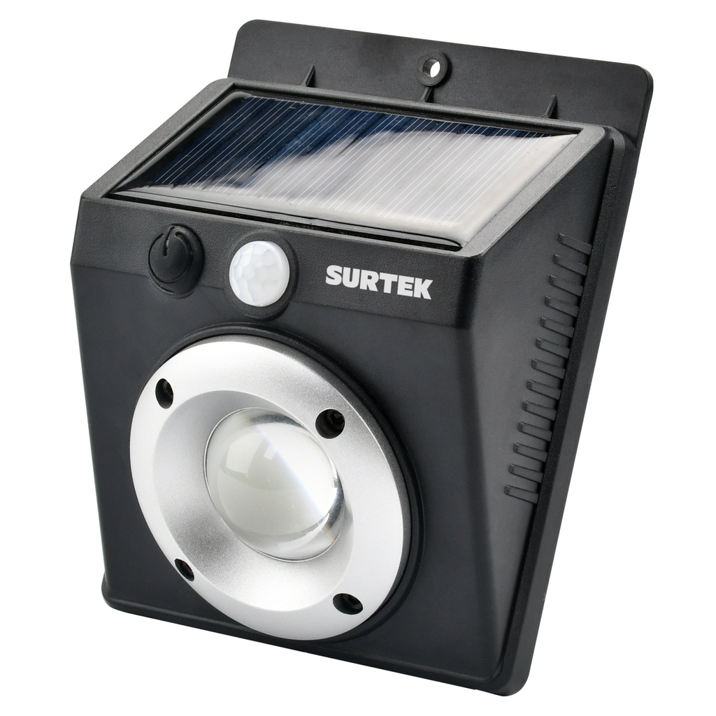 Luminario de LED solar con sensor de 400 lm Surtek