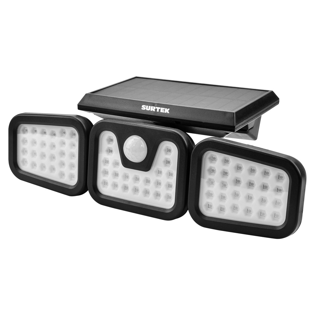 Luminario de LED solar con sensor de 500 lm Surtek