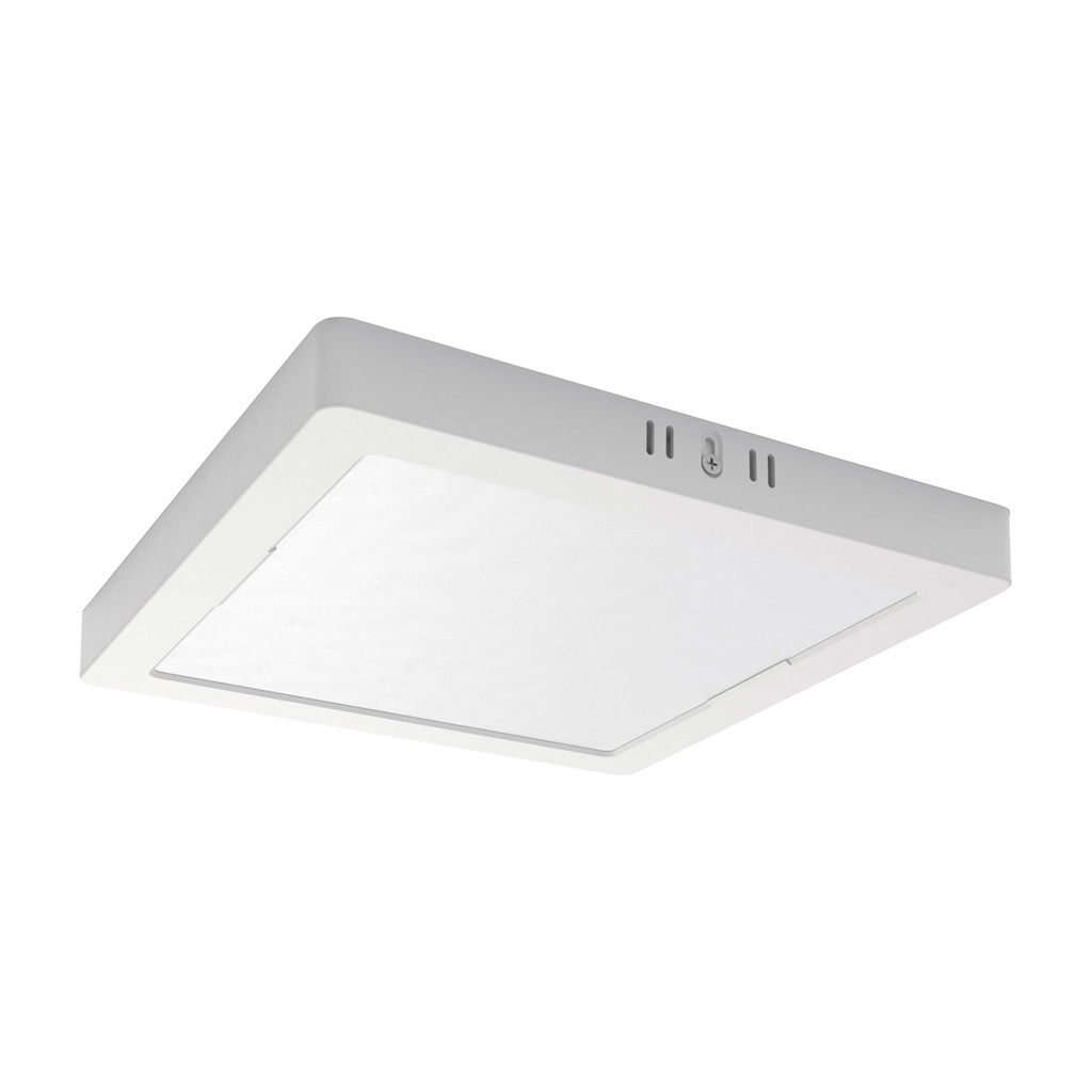Luminario de LED de sobreponer cuadrado 12 W, luz de día Surtek
