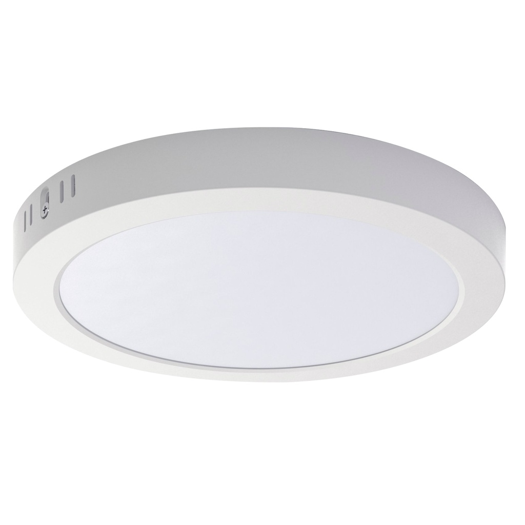 Luminario de LED de sobreponer redondo 6 W, luz de día Surtek