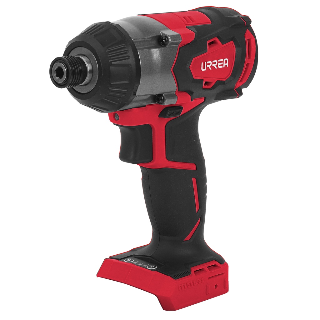 Atornillador de impacto 1/4" a batería Litio-ion 20 V 280 Nm sin bateria Urrea