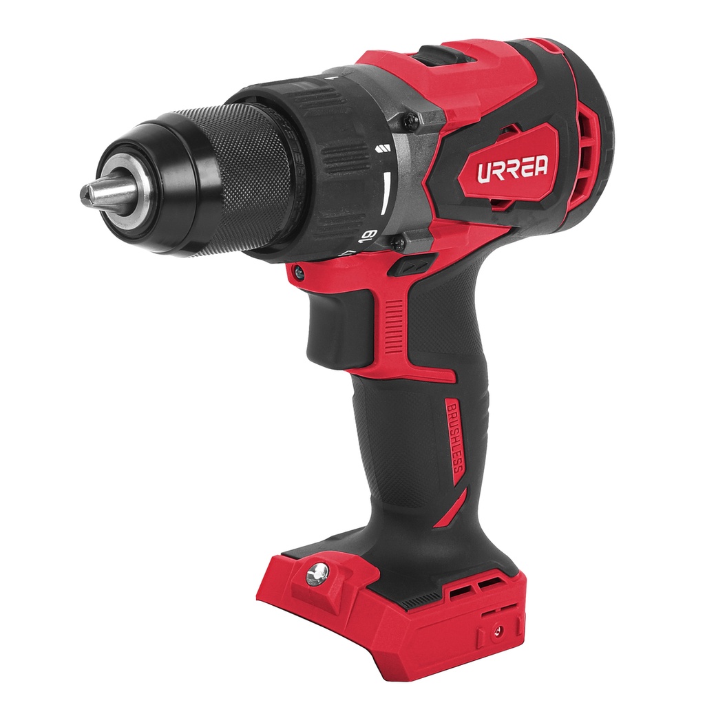 Taladro/atornillador 1/2" batería de Li-ion 20 V 70 Nm sin batería Urrea